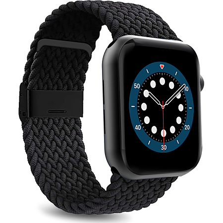 Bracelet pour montre Apple Noir Aspitech