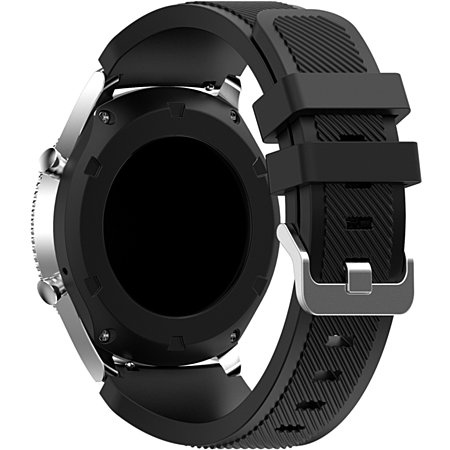 Bracelet Classique Noir pour Samsung Gear S3 Frontier