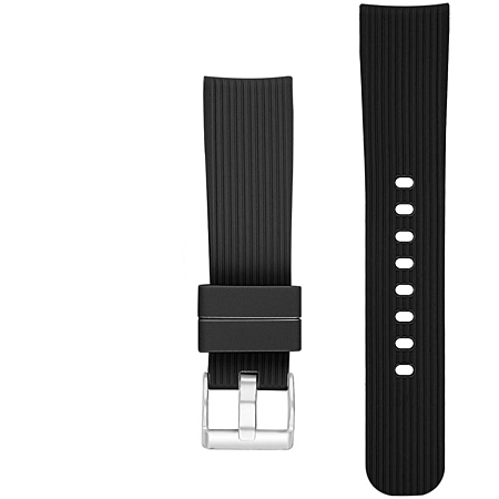 Bracelet en silicone Noir pour Samsung Galaxy Watch 42 mm