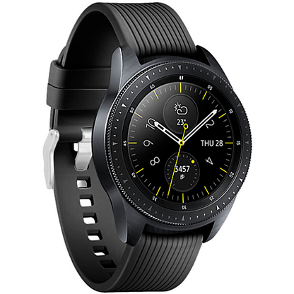 Bracelet en silicone Noir pour Samsung Galaxy Watch 42 mm