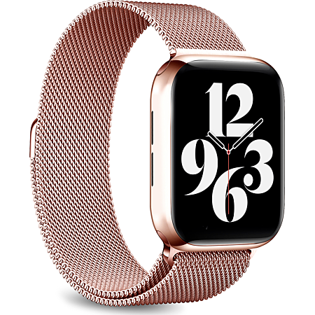 Bracelet Milanese pour montre Apple Rose Aspitech