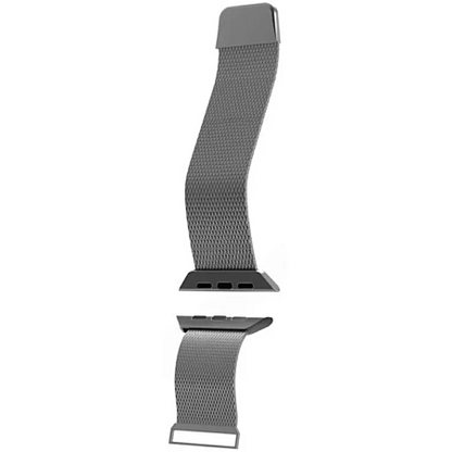 Bracelet Milanese pour montre Apple Argent Aspitech