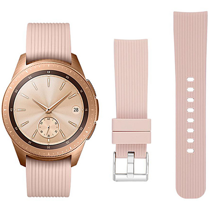 Bracelet en silicone Rose pour Samsung Galaxy Watch 42 mm