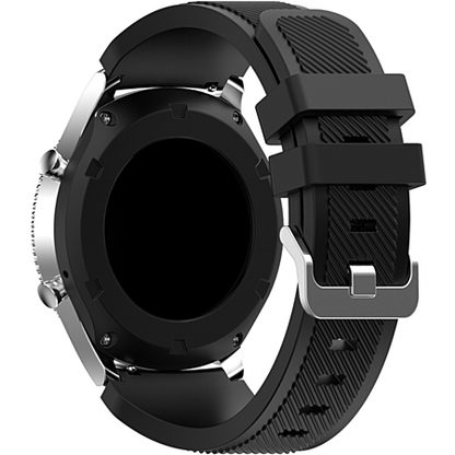 Bracelet Classique Noir pour Samsung Gear S3 Frontier