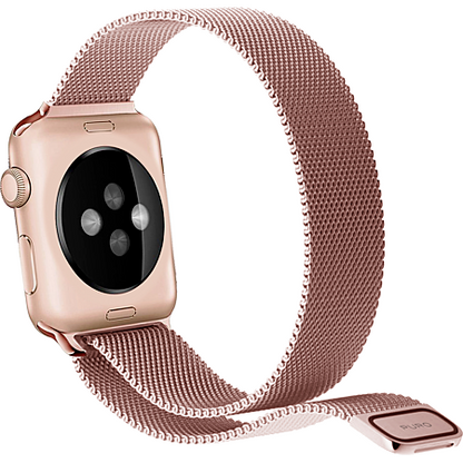 Bracelet Milanese pour montre Apple Rose Aspitech