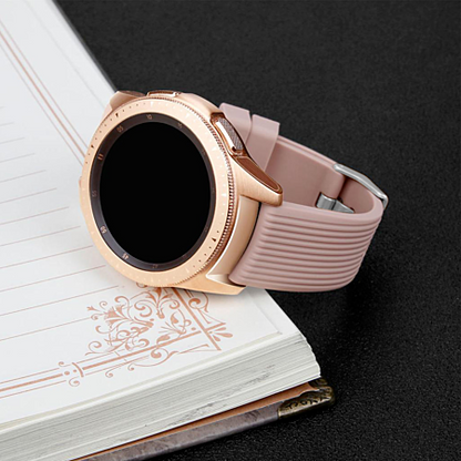 Bracelet en silicone Rose pour Samsung Galaxy Watch 42 mm