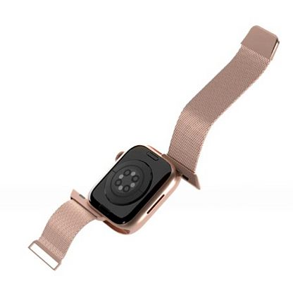 Bracelet Milanese pour montre Apple Rose Aspitech