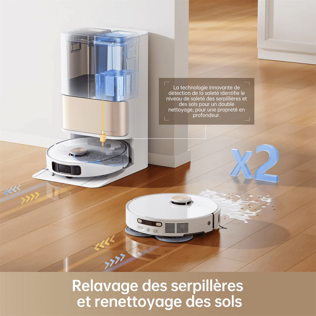 Robot Aspirateur Laveur UltraLux