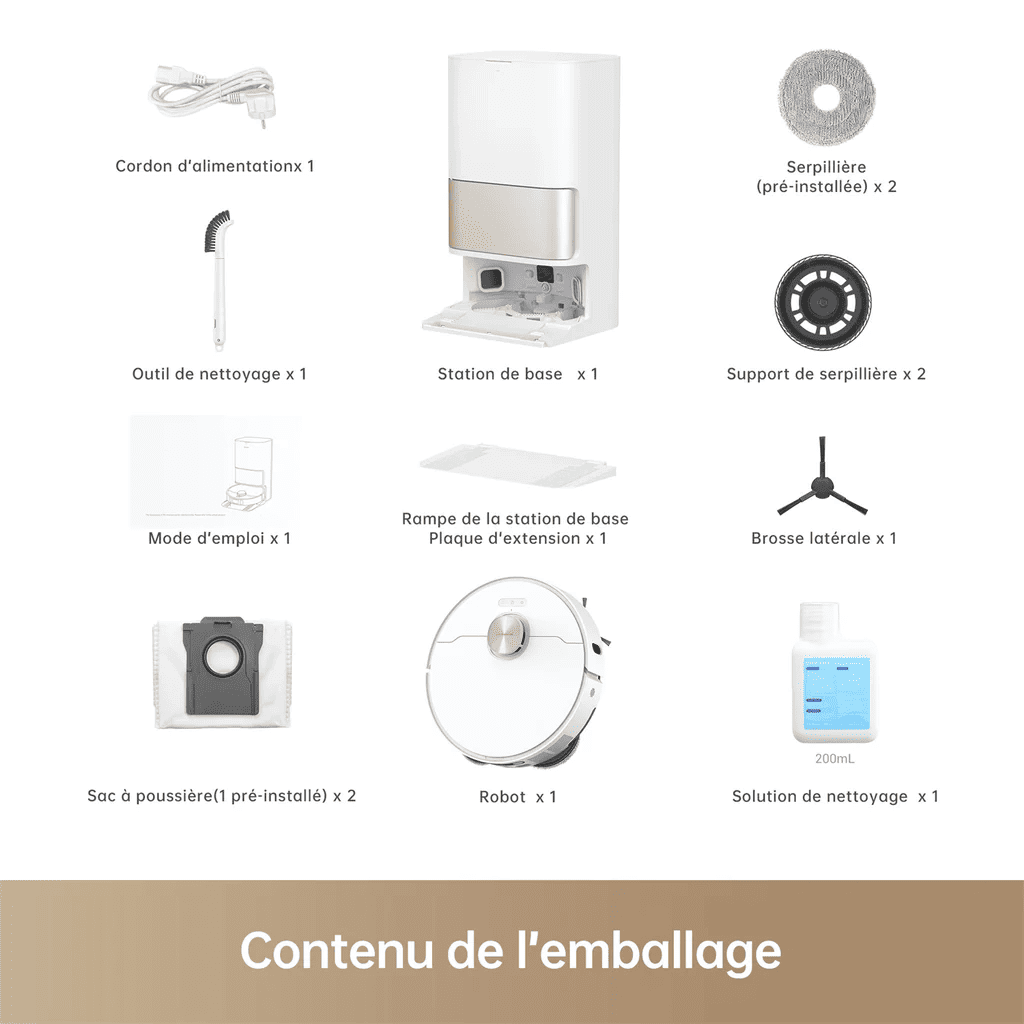 Robot Aspirateur Laveur UltraLux